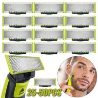 BIT 8 Cuchillas de repuesto para afeitadora OneBlade Compatibles con QP2520, QP2530, QP2620, QP2630 - details 1