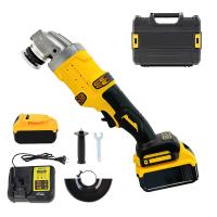 Máquina de corte de la molienda de ángulo eléctrica sin cepillo de 125mm 4o engranaje Máquina de corte de la molienda de velocidad variable Herramienta eléctrica de trabajo de la madera con caja de herramientas - details 2
