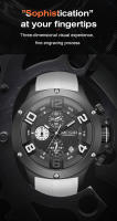 Reloj Deportivo De Cuarzo Para Hombres MEGIR Con Grande Dial Luminiscencia Resistente Al Agua Cronógrafo De Correa De Silicona Y Manos Luminosas 8115 - details 1