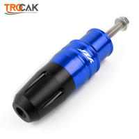 Protector De Caída Para Yamaha YZF-R3 CNC De Aluminio Marcado Con Logo Pads De Exhalar Marco De Moto Protección Crash Pad - details 1