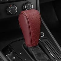 Cubierta De Manija De Cambio De Velocidades Para Coche De Alta Calidad PU Cuero Antideslizante Resistente Al Desgaste Universal Para Automóviles Decoración - details 4