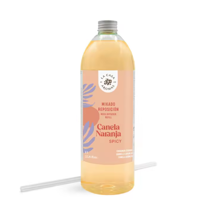 Recambio de mikado (1L), recambio para difusor de varillas y ambientador para el hogar - 1