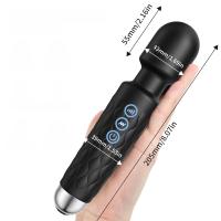 Vibrador Potente Para Mujer G-Spot Estimulador De Clítoris Dildo AV Massajeador De Vagina Juguetes Sexuales Para Adultos 18+ Control Manual USB Silicone - details 7