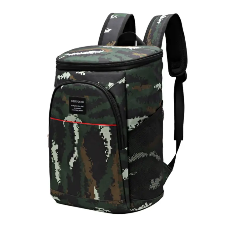 Mochila térmica de gran capacidad para hombre, morral resistente al agua con abrebotellas, ideal para Picnic y comida - 1