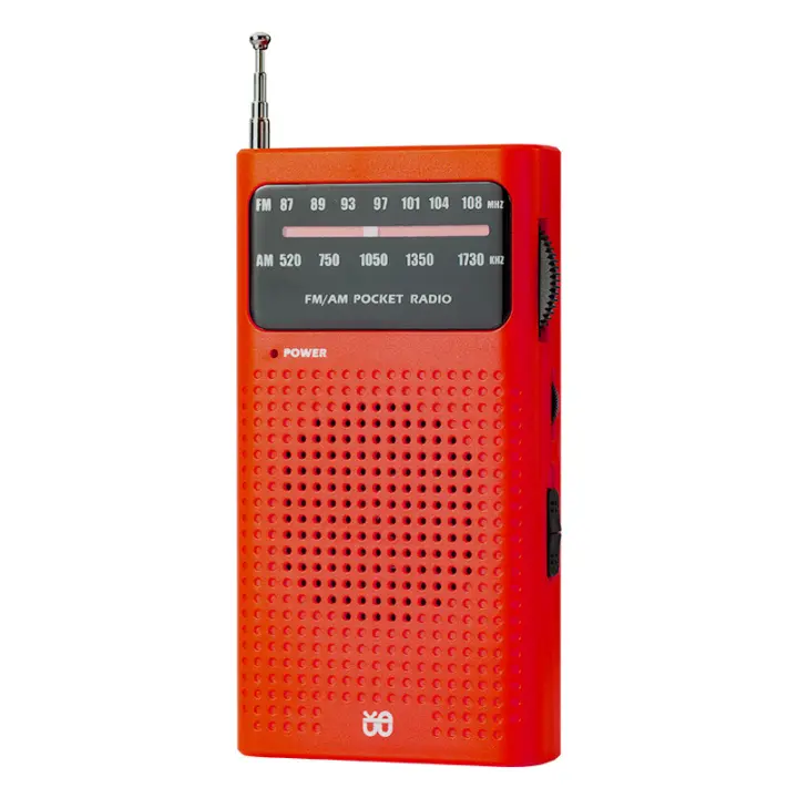 Radio portátil AM/FM, altavoz, adecuado para uso en interiores y exteriores - 1