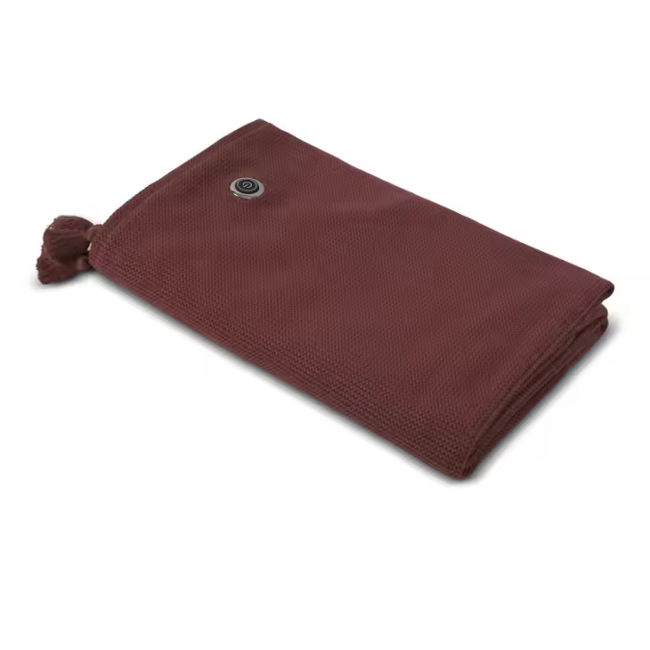 Mantón calentado portátil, mantón calentado eléctrico de la manta de la cremallera suave portátil - 1
