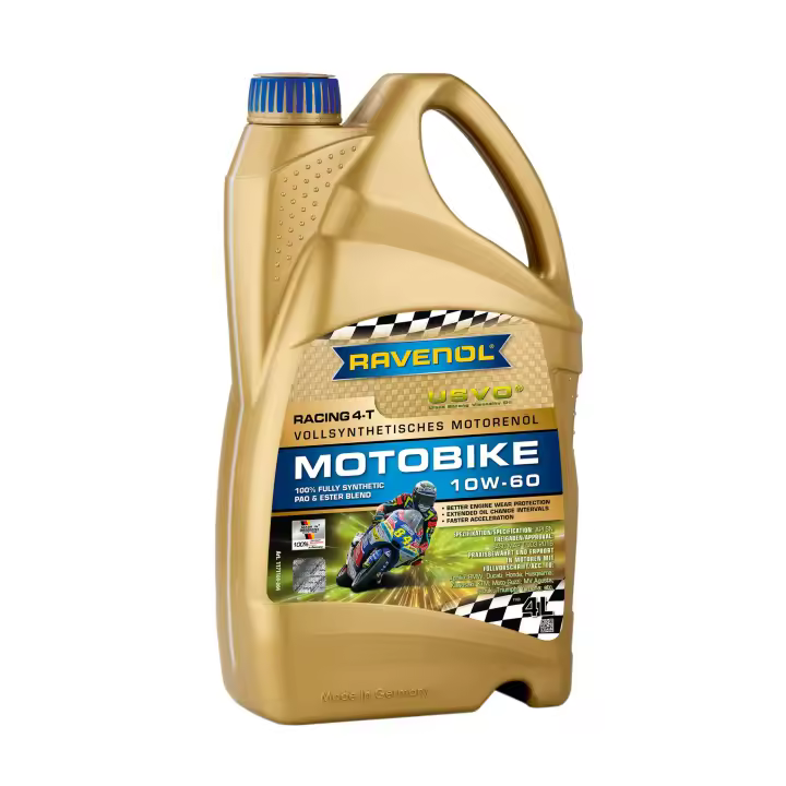 RAVENOL Racing 4-T Motobike SAE 10W-60 - 4 L - 1