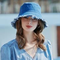 Gorro De Buho De Lino Duradero Para Hombres Y Mujeres Estilo Pesca Casual Protección Solar Plegable Con Borde Enganchado - details 2