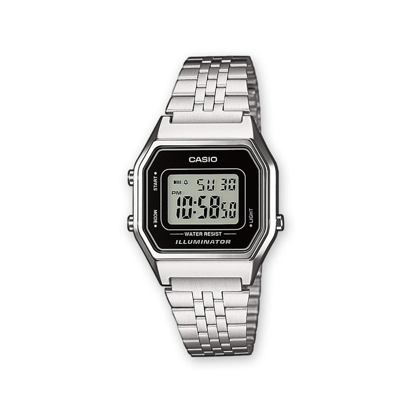 Casio Reloj Vintage LA680WEA-1EF con Luz LED y Cronómetro