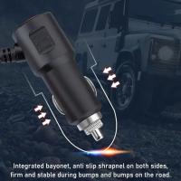 Adaptador De Encendedor De Coche 120W 12V/24V 4-Enchufe Cargador USB+QC3.0+PD3.1A Accesorio Port USB Para Automóvil - details 8