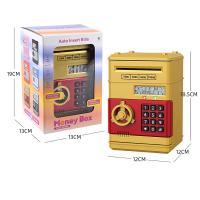 Hucha Electrónica para Niños 3-12 Años Caja Fuerte Niños Hucha Cajero Automatico Hucha con Código Caja de Monedas Banco de Dinero Divertido Caja Fuerte Juguete Regalo para Niños Niñas - details 11
