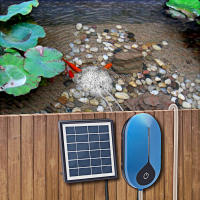 Bomba De Oxígeno Solar Para Acuario 1.5W 3600mAh Aerator De Piscina Y Pesca Bomba De Aire Para Acuario Y Piscina - details 8