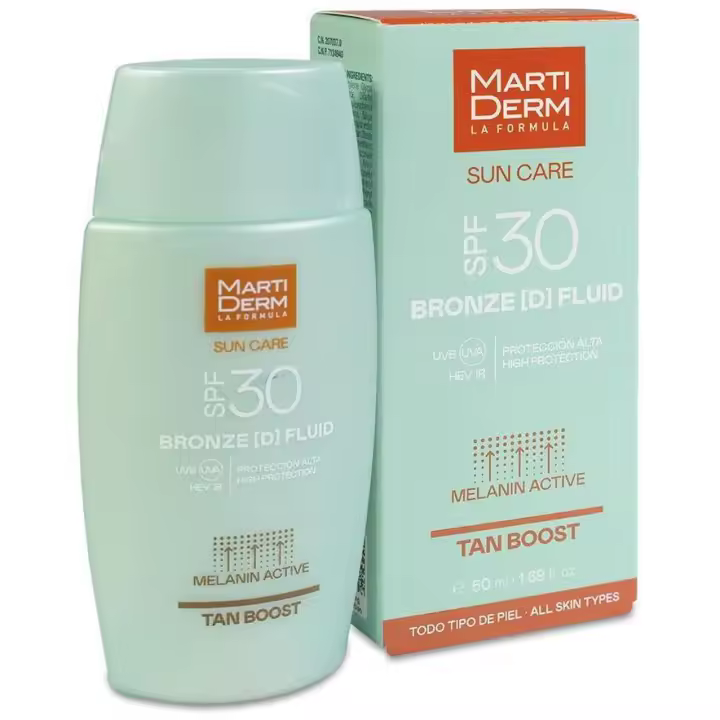 Martiderm® Sun Care Bronze D Fluid Tan Boost Spf30 50Ml - 1