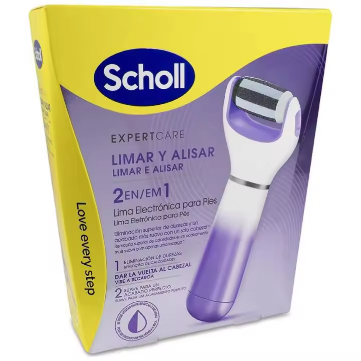 Scholl Velvet Lima Electrónica Exfoliante Para Pies, 1 Unidad - 1
