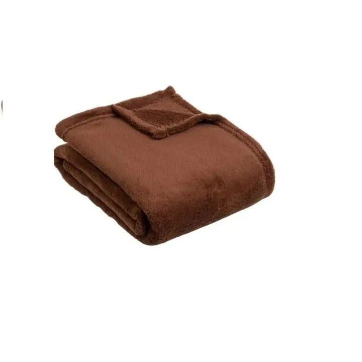 DAMDAM GO Manta De Sofá Suave y Calido, Manta Polar para Cama 100% Poliester 130x160 cm - 1