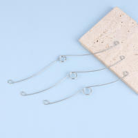 2Pcs Clip De Resorte Para Ventilador De Escape Forma De Cable 15.5/19/21CM Accesorios De Reparación Eléctrica De Acero Inoxidable - details 3
