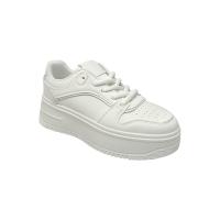 Eva Zorteon- Deportivas de Mujer con plataforma con cordones de cuerda, Marca Fashion Bella . - details 4