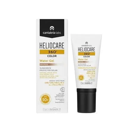 Heliocare 360º Color Water Gel Bronze Protector Solar SPF50+ 50ml - 1