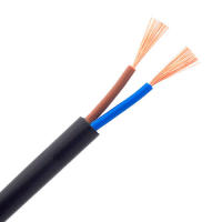 Manguera eléctrica 2x1.5mm² negra redonda 2G1.5  Cable eléctrico negro 2 x 1,5 mm²  5-20m. Longitud a elegir - details 1