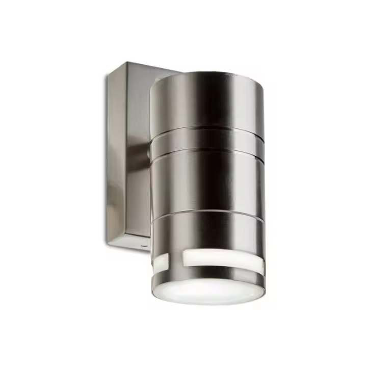Aplique de Pared Cristal 1xGU10 Cuerpo de acero IP44 VT-7631  V-TAC - 1