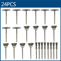 XCAN Discos De Cepillo De Acero Para Pulir 24 Piezas Eliminación De Oxígeno Para Herramienta Rotativa Dremel Conjunto De Cepillos De Metal - details 1