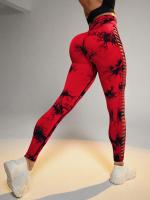 Leggings De Yoga Para Mujer Con Cintura Alta Diseño De Agujeros Lateral Talla True Fit Técnica De Tejido Elástica Lleva Butt Lifting - details 10