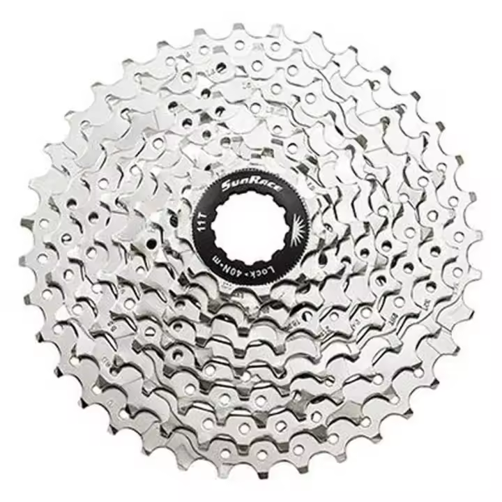 Componentes Cassettes Sunrace Casete M96 Plateado - 1