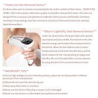 Dispositivo De Eliminación De Vello IPL Para Mujeres 990000 Flashes Láser Permanente Sin Dolor Para Cuerpo Bikini Y Cabello Facial Uso Doméstico - details 17