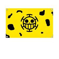 Bandera De Poliéster Para Decoración Externa Y Habitaciones Estética De One Piece Con Cuatro Agujeros Para Advertencia - details 8