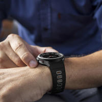 Correa Oficial Para Samsung Galaxy Watch 6 Classic 43mm Y 47mm Correa De Silicona Negra Y Naranja Compatible Con Galaxy Watch 5 pro 45mm Watch 4 40mm 44mm Unisex - details 5