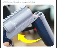 Pistola De Juguete MZ686 Para Niños Doble Recámara Disparo De Bala Suave Arma De Juego Para Niños Rifle Máquina De Disparar - details 5