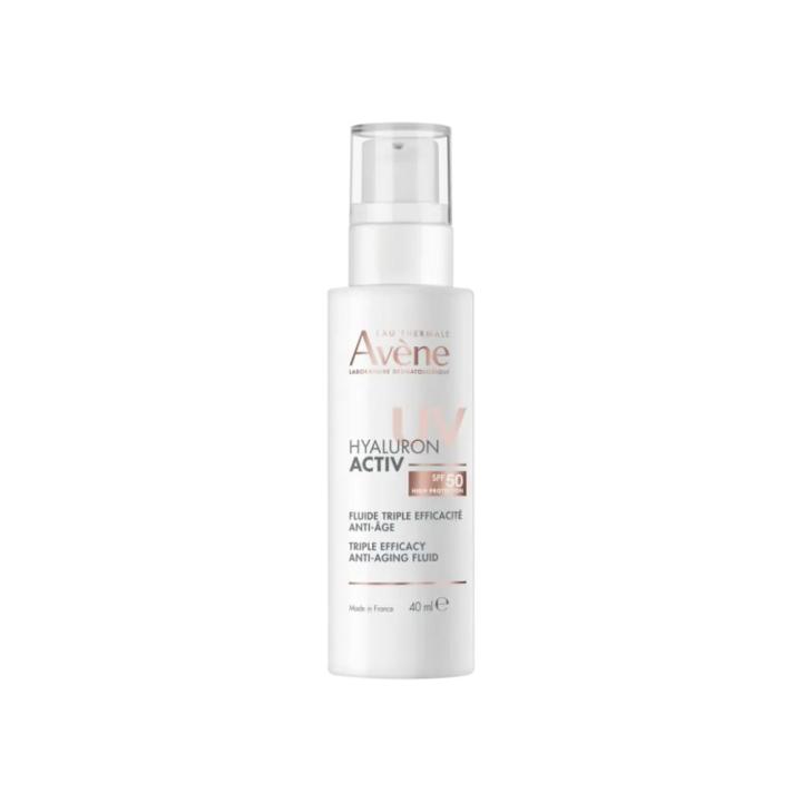 Avène Hyaluron Activ UV Fluido Triple Eficacia Antiedad SPF50 40 ml | Fluido diario con ácido hialurónico… — oferta en Miravia