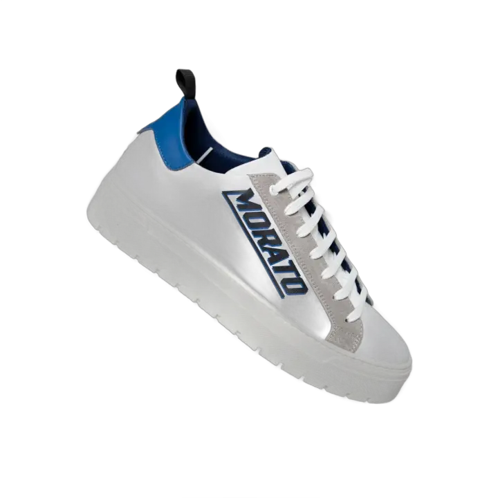 Zapatillas Antony Morato Detalle Piel Blanco y Marino - 1