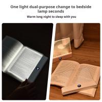 Luz De Lectura F17 Para Cama Luz Nocturna LED Panel Plano Multifuncional Lámpara De Lectura Con Visión Nocturna Para Dormitorio - details 1