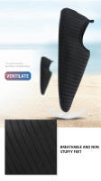 Zapatillas De Agua Unisex Para Natación Y Playa Antideslizantes Y Transpirables Sandalias De Arena Para Hombres Y Mujeres Zapatos De Río Y Mar Para Nivel Beginner - details 0