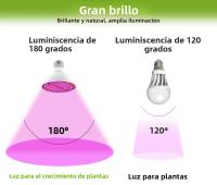 Bulbo De Luz De Crecimiento Para Plantas 25W E27 Espectro Completo LED Para Cultivo Indoor Lámpara De 220V Para Invernadero Y Macetas De Suculentas Y Frutas - details 6