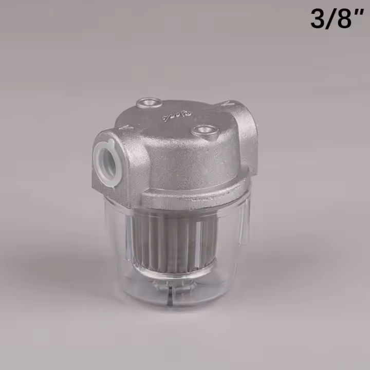 Filtro De Aceite Transparente Para Quemador De Aceite P.C. Cup 1/4" 3/8" Filtro De Combustible Pequeño Para Caldera 25L/H - 1