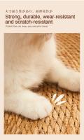 Nido De Algodón Tejido a Mano Para Gatos Y Perros Mordedor Redondo Para Verano Almohadilla Refrescante Ropa De Cama Para Gatos Lavable Con Cuerda De Algodón - details 5
