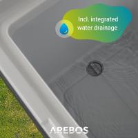 AREBOS Caja refrigerada 43L eléctrico coche nevera APP congelador caja camping - details 27