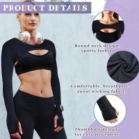 Cayado De Protección Solar De Verano Para Mujer Con Mangas De Hielo Para Deporte Y Exterior Ciclismo Y Conducción - details 1