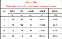 Shorts De Gimnasio Para Hombre Fitness Running Deportivos Verano Transpirables Mesh Shorts De Sudoración Pantalones De Poliéster Talla Verdadera - details 0