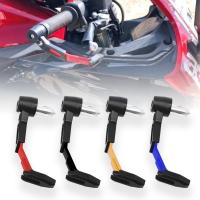 Protector De Manillar Universal Ajustable Para Motocicleta Scooter ATV Bicicleta De Montaña Con Guardabarros De Freno De 7/8" Material De Aluminio Y ABS - details 0