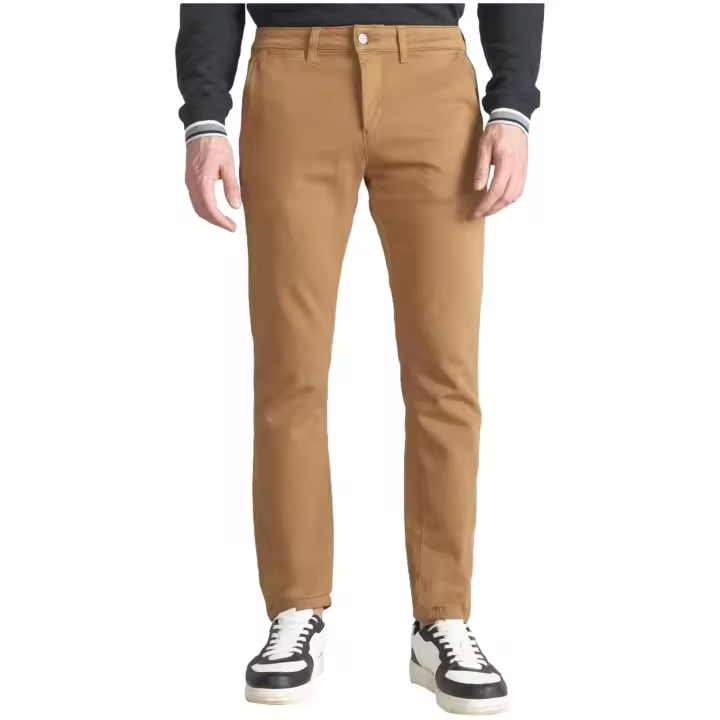 Pantalón Chino LE TEMPS DES CERISES  Kurt Jogg Color Camel - 1