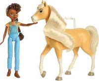 MATTEL - Dreamworks Spirit - Caballo con muñeca articulada - Caballo de juguete con crina y cabeza articulada - Regalo Original - Edad recomendada mayores de  3  años - details 0