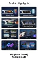 Junsun-Radio Multimedia con GPS para coche, Radio con CarPlay inalámbrico de 8,8 pulgadas, No 2DIN, para Audi A4, A4L, B8, 2009, 2010, 2011, 2012, 2013-2016 - details 4