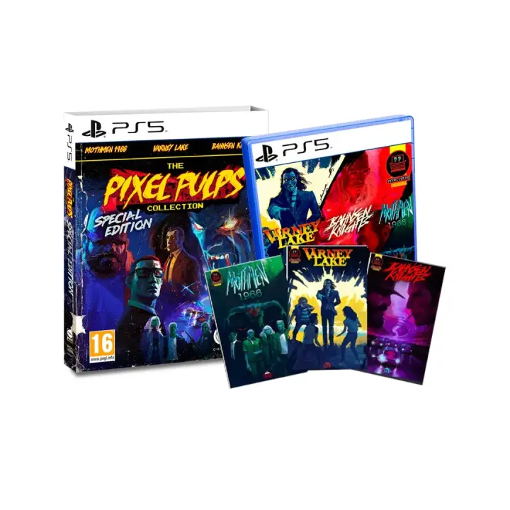 THE PIXEL PULPS COLLECTION SPECIAL EDITION PS5 PAL ESPAÑA NUEVO FISICO - Videotec - 1