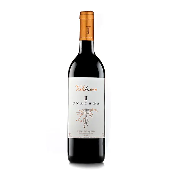 Valduero Una Cepa - Vino Tinto con Vendimia Manual y Crianza de 18 Meses - 1