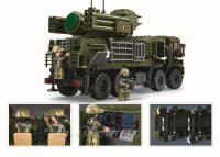 Nuevos Bloques De Construcción Sluban 659PCS Sistemas De Defensa Automotriz Pantsyr-S1S Juguetes Educativos Para Niños - details 3