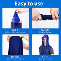 Toalla De Baño Con Capucha Para Deporte Toalla De Sudor Transpirable Y De Secado Rápido Para Fitness Camping Ciclismo Correr Hot - details 4