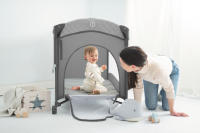 Olmitos - Cuna colecho de Viaje, Parque Infantil y Cuna clásica 3 en 1 - Plegable 2 Alturas con Buena circulación de Aire – Entrada Lateral y Ruedas con Freno - Incluye Bolsa Viaje - details 2